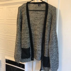 Sparkle & Fade Slouchy Knit Cardigan